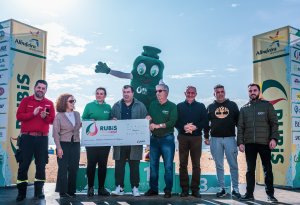 A Rubis pedalou 606 km para apoiar a Associação dos Bombeiros Voluntários de Albufeira